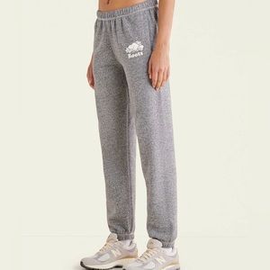 XS Roots Sweatpants Gray / Salt & Pepper Color